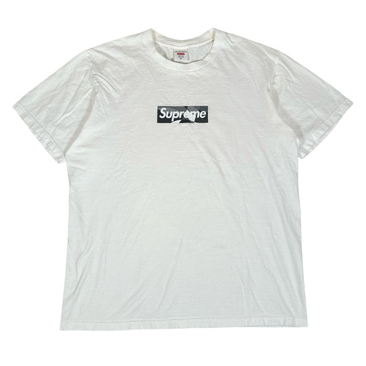 Supreme Emilio Pucci Box Logo Tee White/Black [USED] - M (Used)