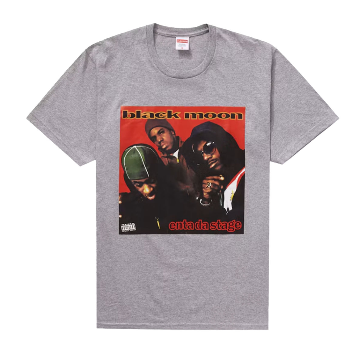 Supreme Enta Da Stage Tee Heather Grey