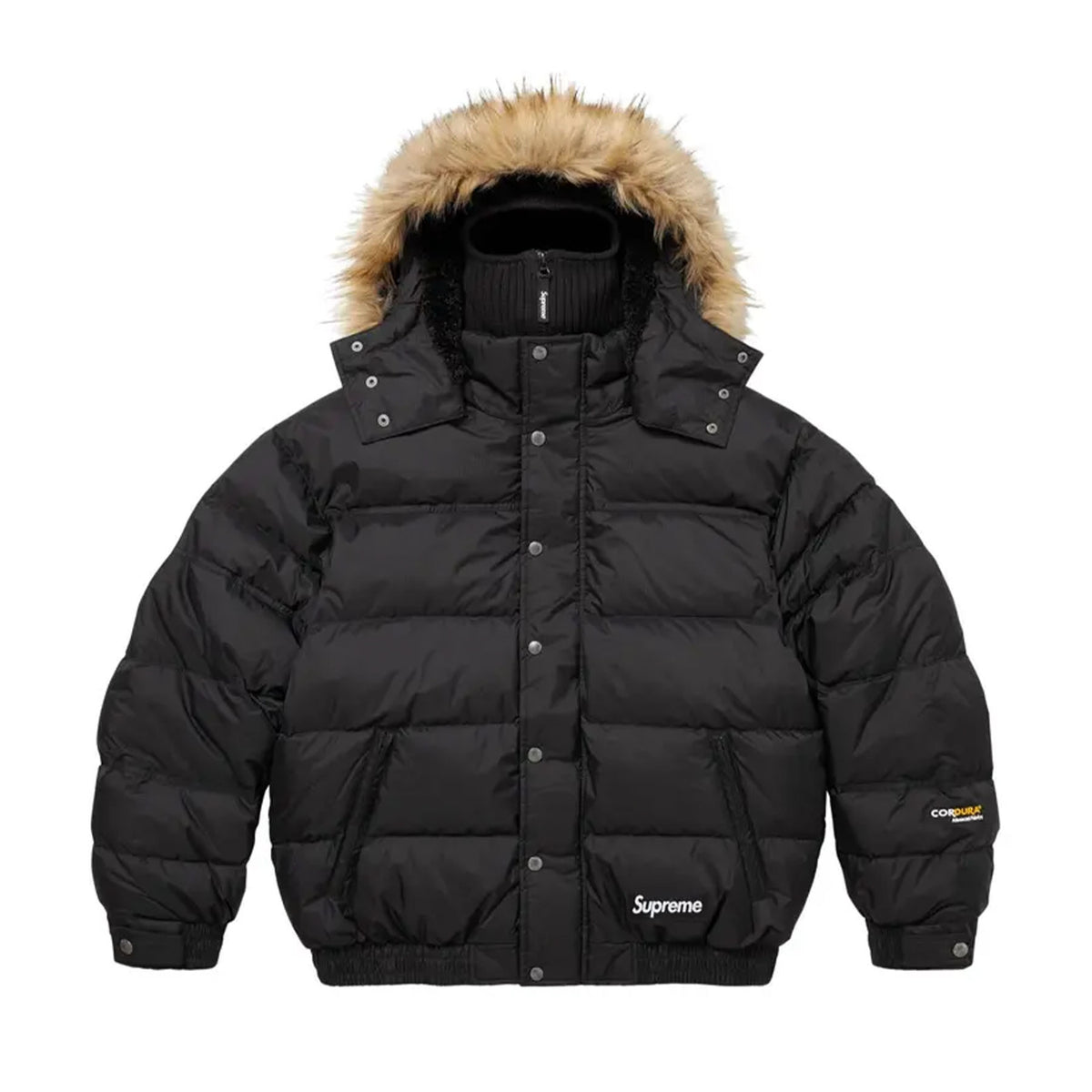 Supreme Facemask 700-Fill Down Puffer Jacket Black [USED] - M (Used)