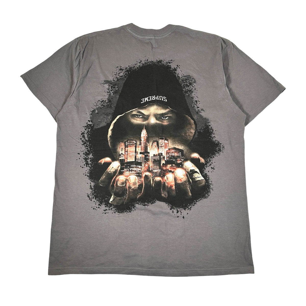 Supreme Fighter Tee Charcoal [USED] - L (Used)
