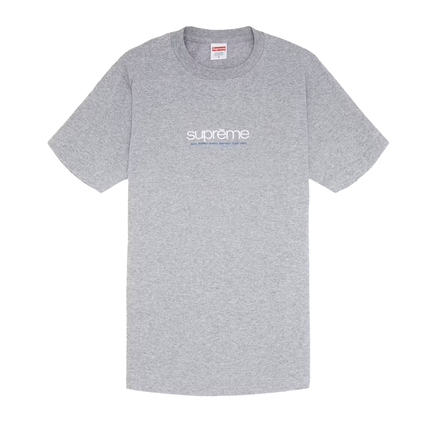 Supreme Five Boroughs Tee Heather Grey [USED] - M (Used)