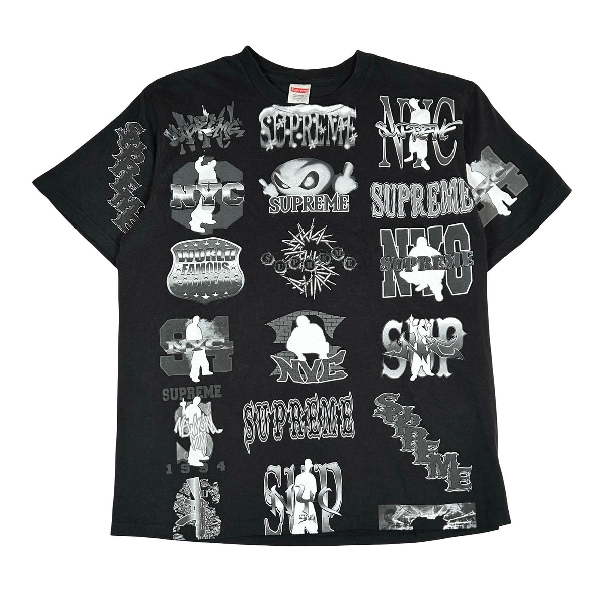 Supreme Flash Tee Black [USED] - L (Used)