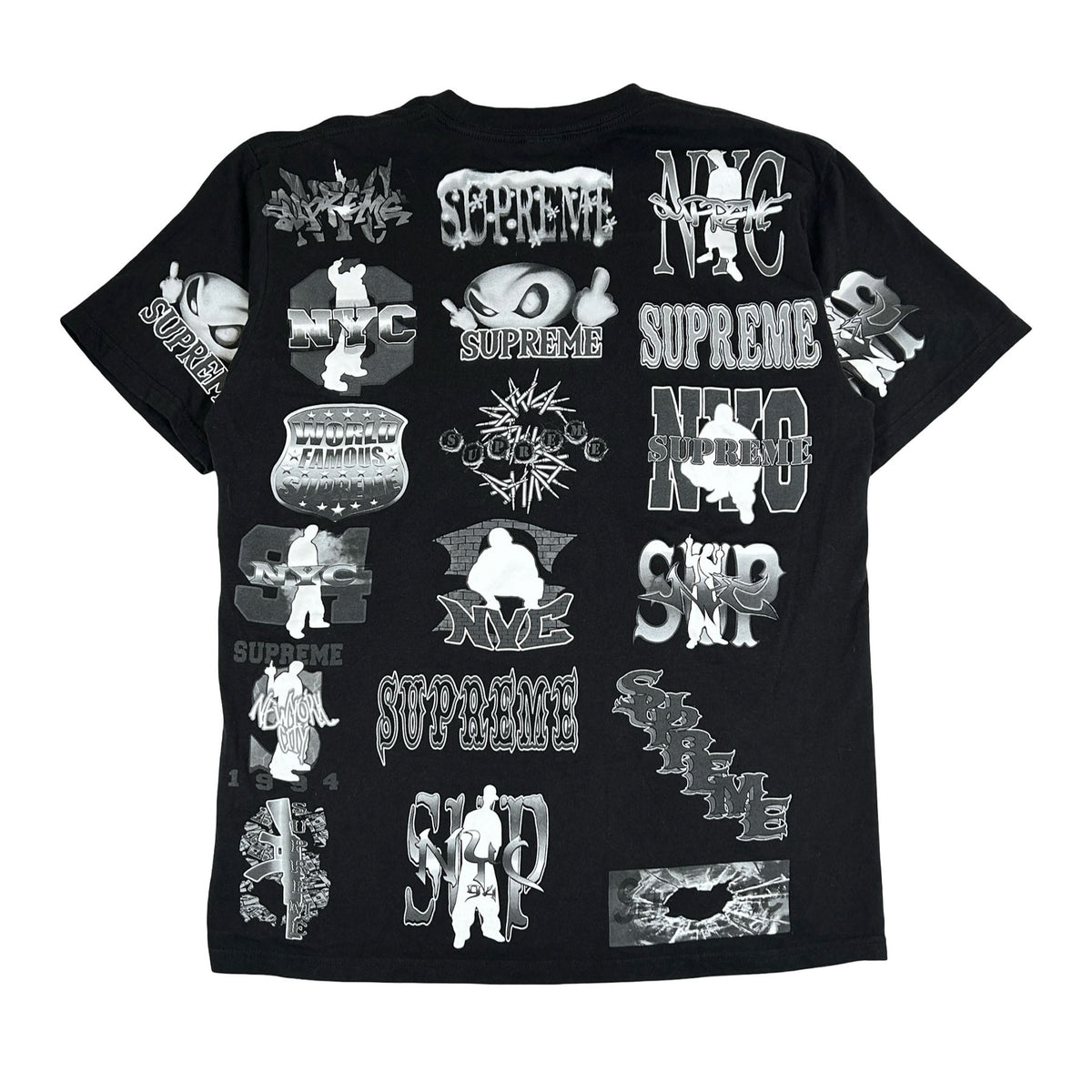 Supreme Flash Tee Black [USED] - L (Used)