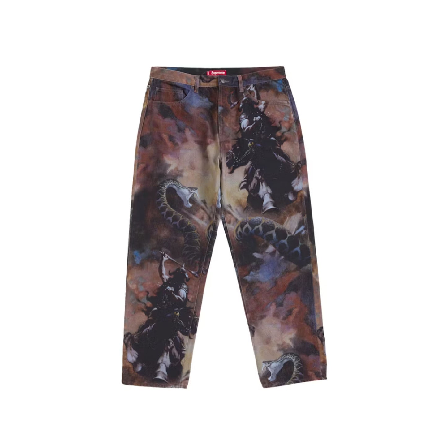 Supreme Frazetta Loose Fit Jean Multicolor