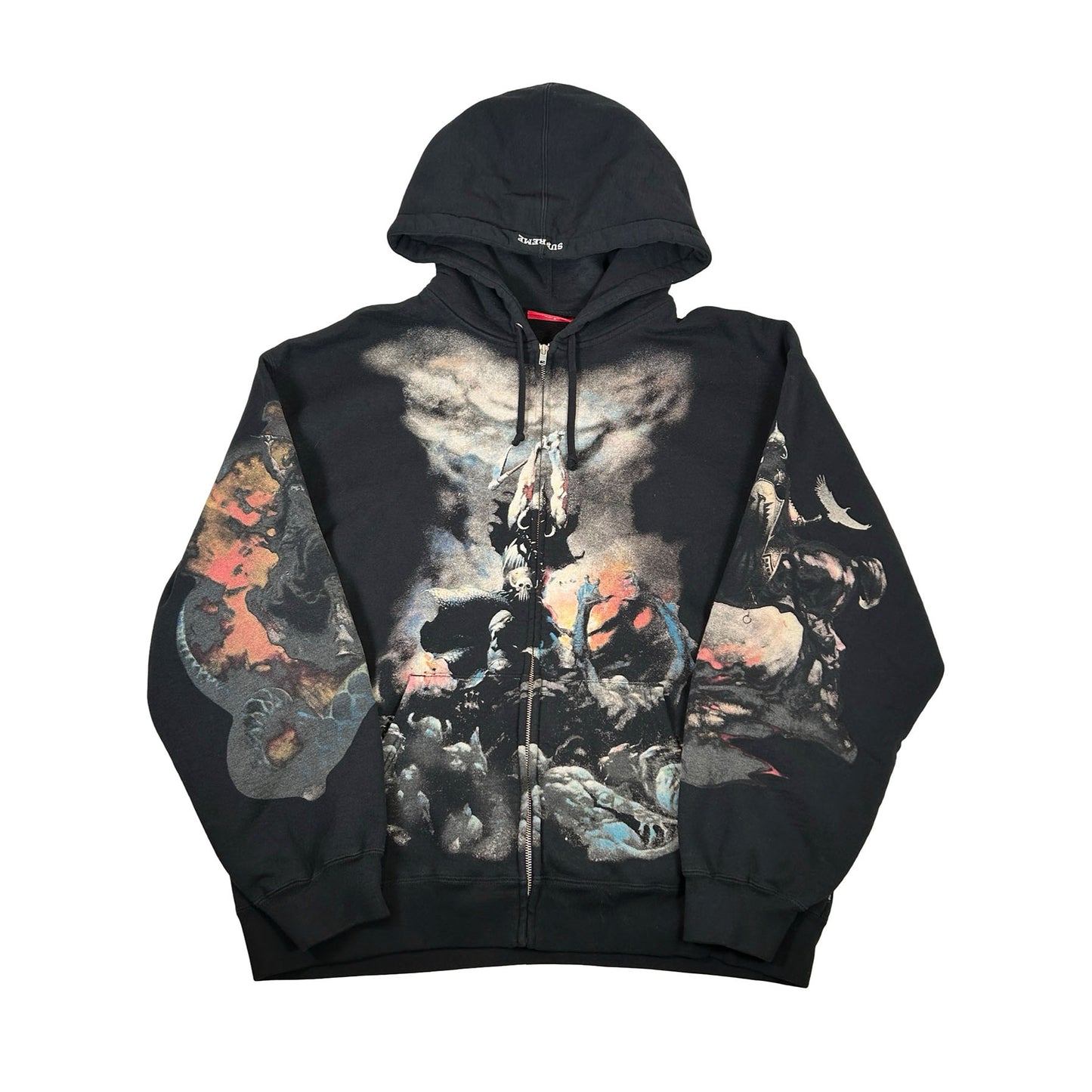 Supreme Frazetta Zip Black [USED] - XXL (Used)