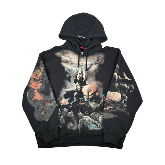 Supreme Frazetta Zip Black [USED] - XXL (Used)