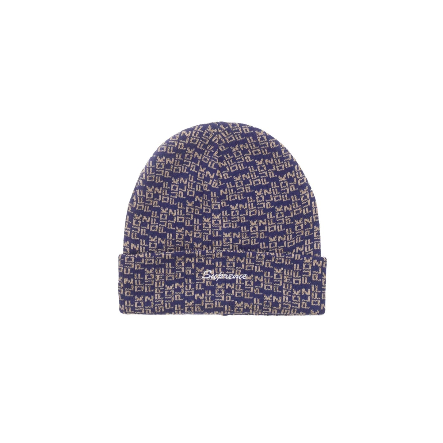 Supreme Fuck Off Beanie Navy