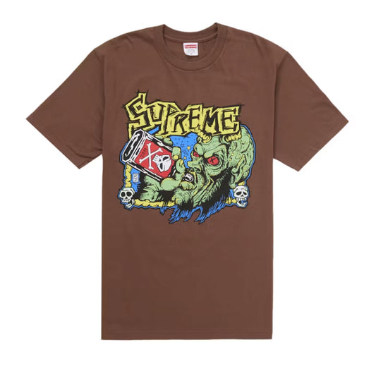 Supreme Fuckin Blowout Tee Brown