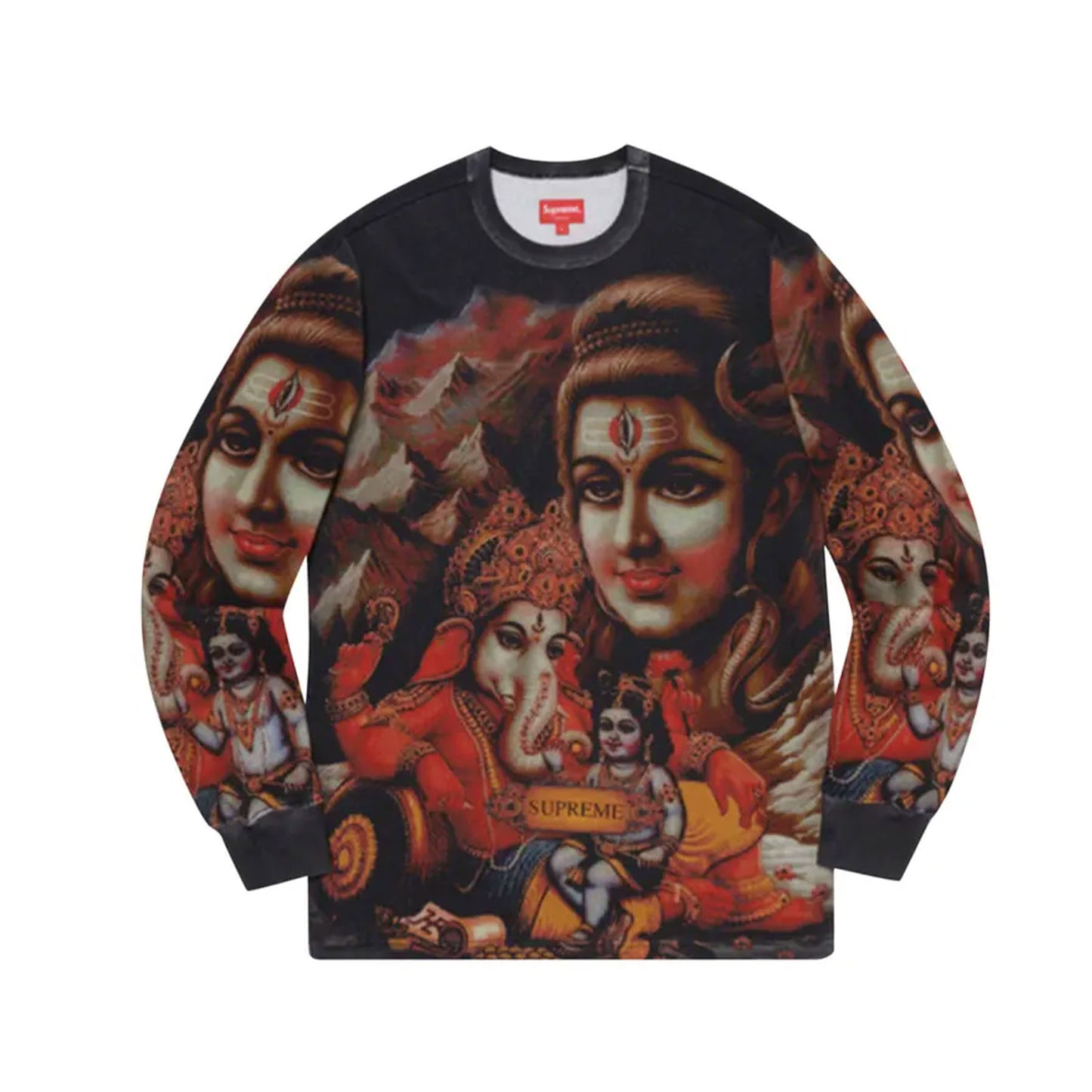 Supreme Ganesh Long-Sleeve Thermal Black [USED] - M (Used)