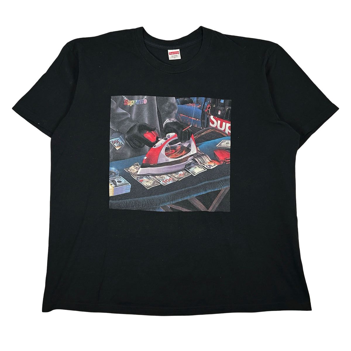 Supreme Gas Tee Black [USED] - XL (Used)