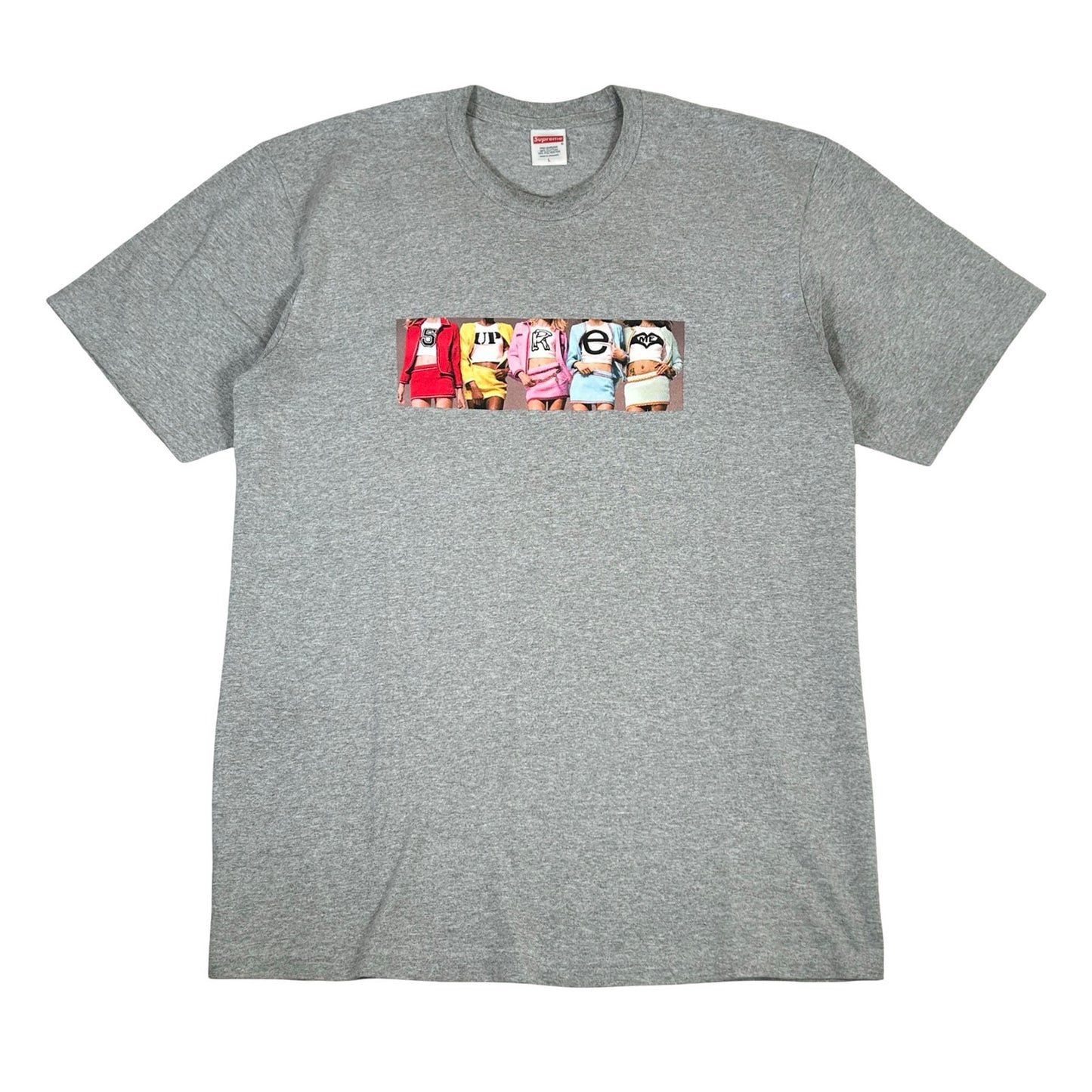 Supreme Girls Tee (FW25) Heather Grey [USED] - L (Used)