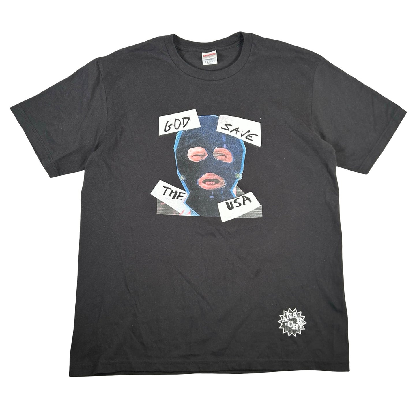Supreme God Save Us Tee Black [USED] - M (Used)
