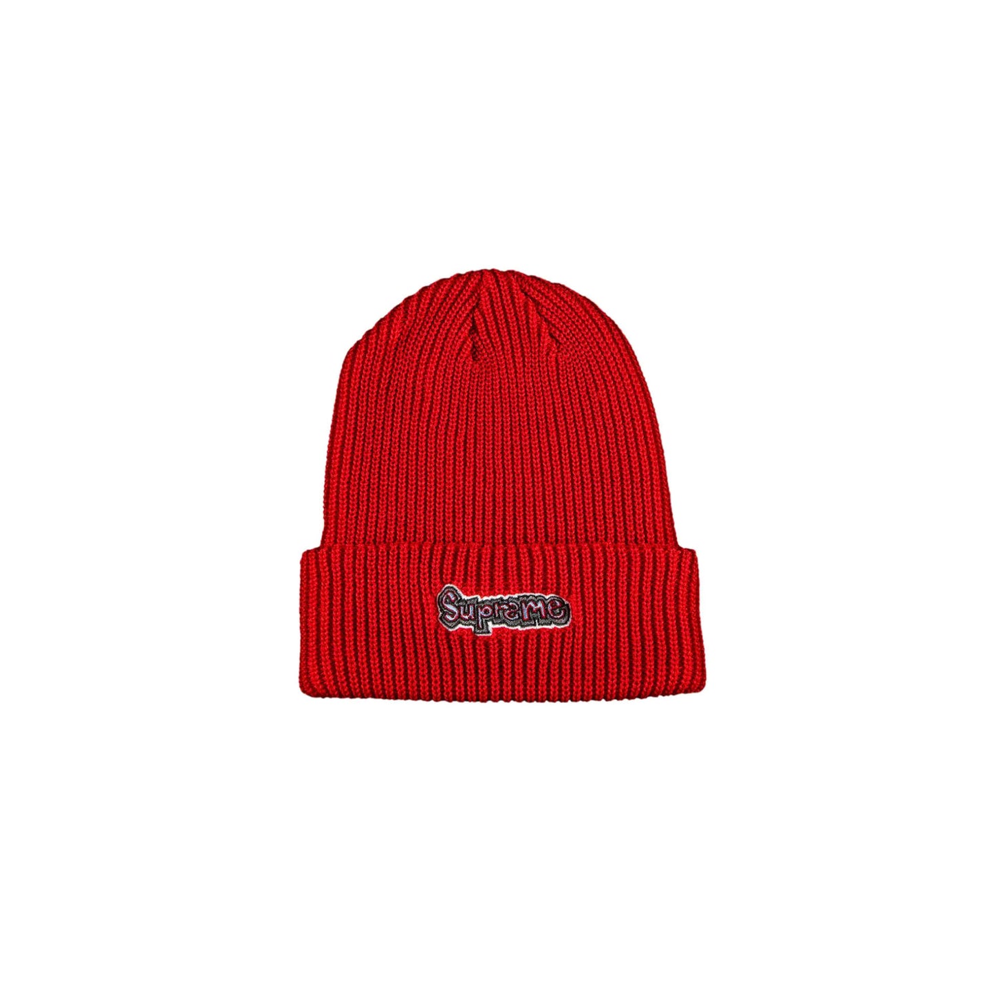 Supreme Gonz Logo Beanie Burnt Red