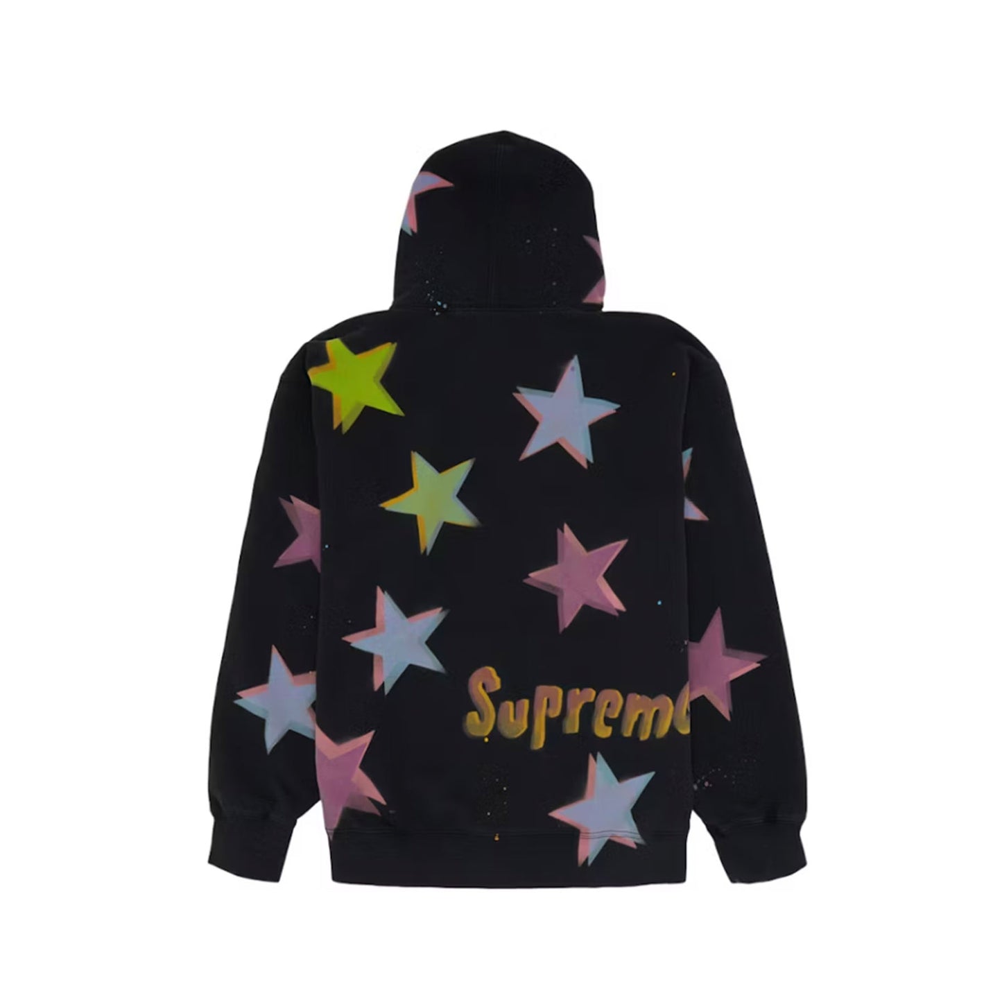 Supreme Gonz Stars Hooded Sweatshirt Black [USED] - M (Used)