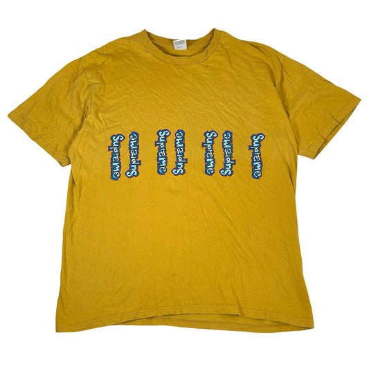 Supreme Gonz Logo T-Shirt Mustard [USED] - L (Used)