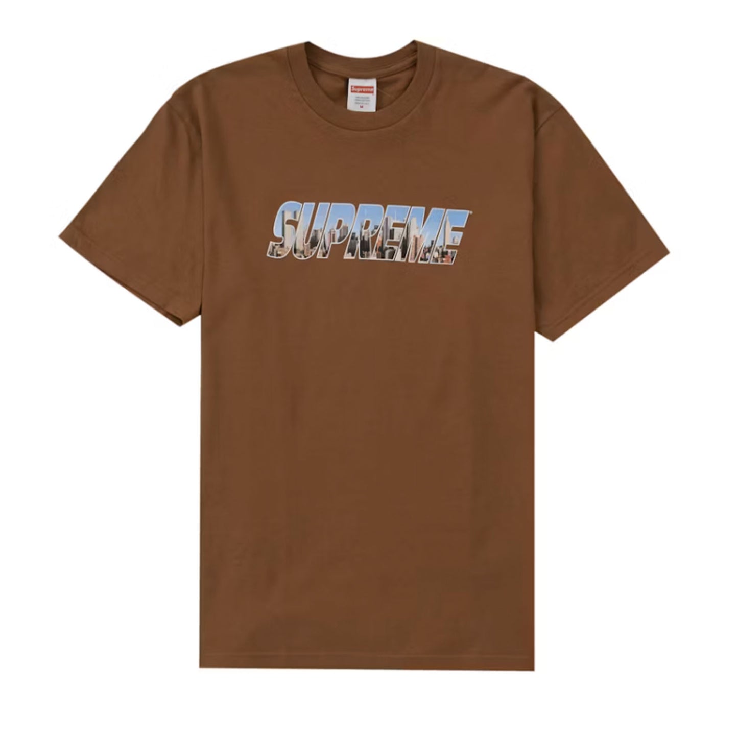 Supreme Gotham Tee Light Brown