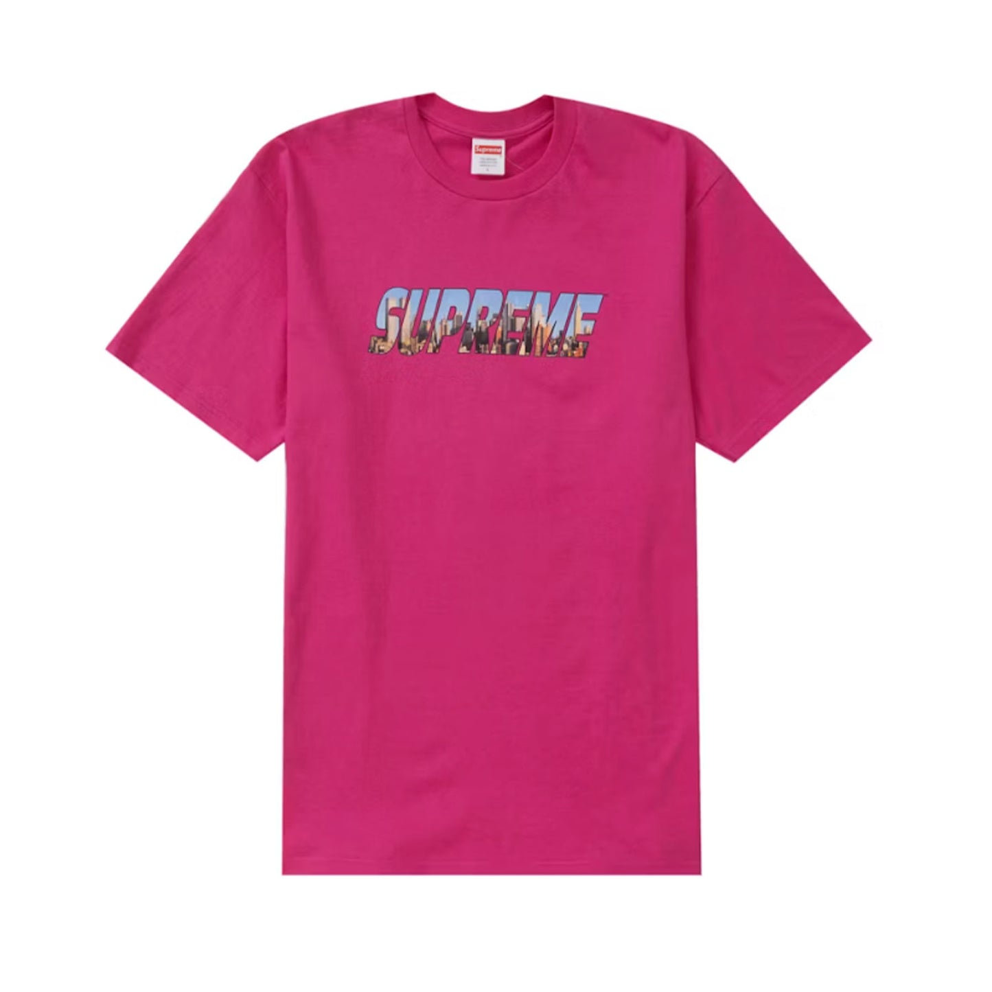 Supreme Gotham Tee Magenta [USED] - M (Used)