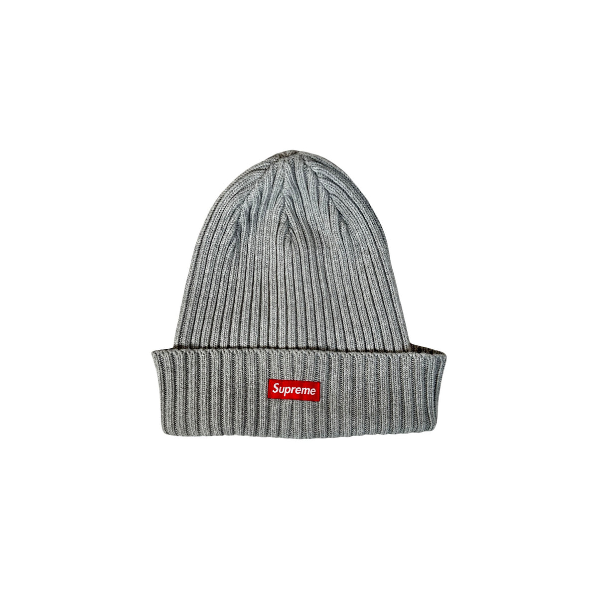 Supreme Overdyed Beanie (SS26) Heather Grey [USED]