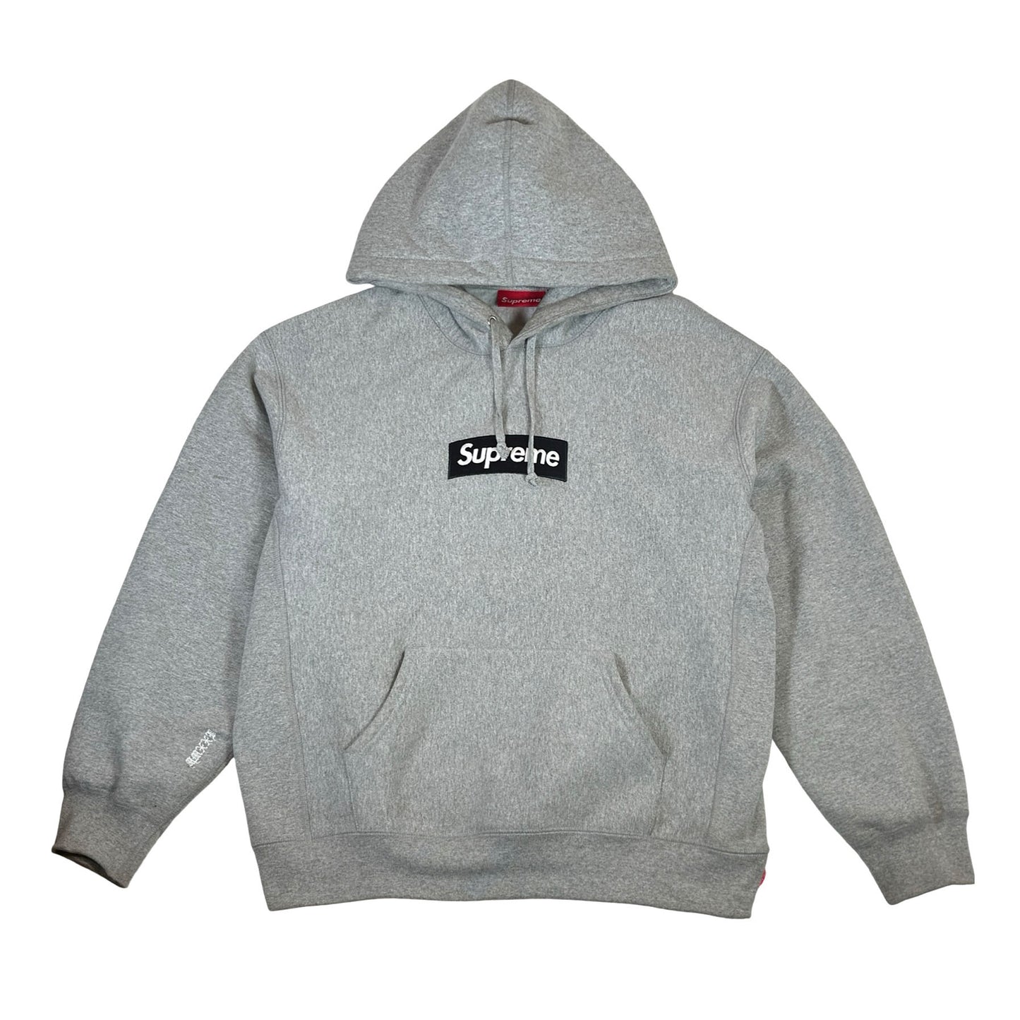 Supreme Box Logo Hooded Sweatshirt (FW25) Heather Grey [USED] - M (Used)