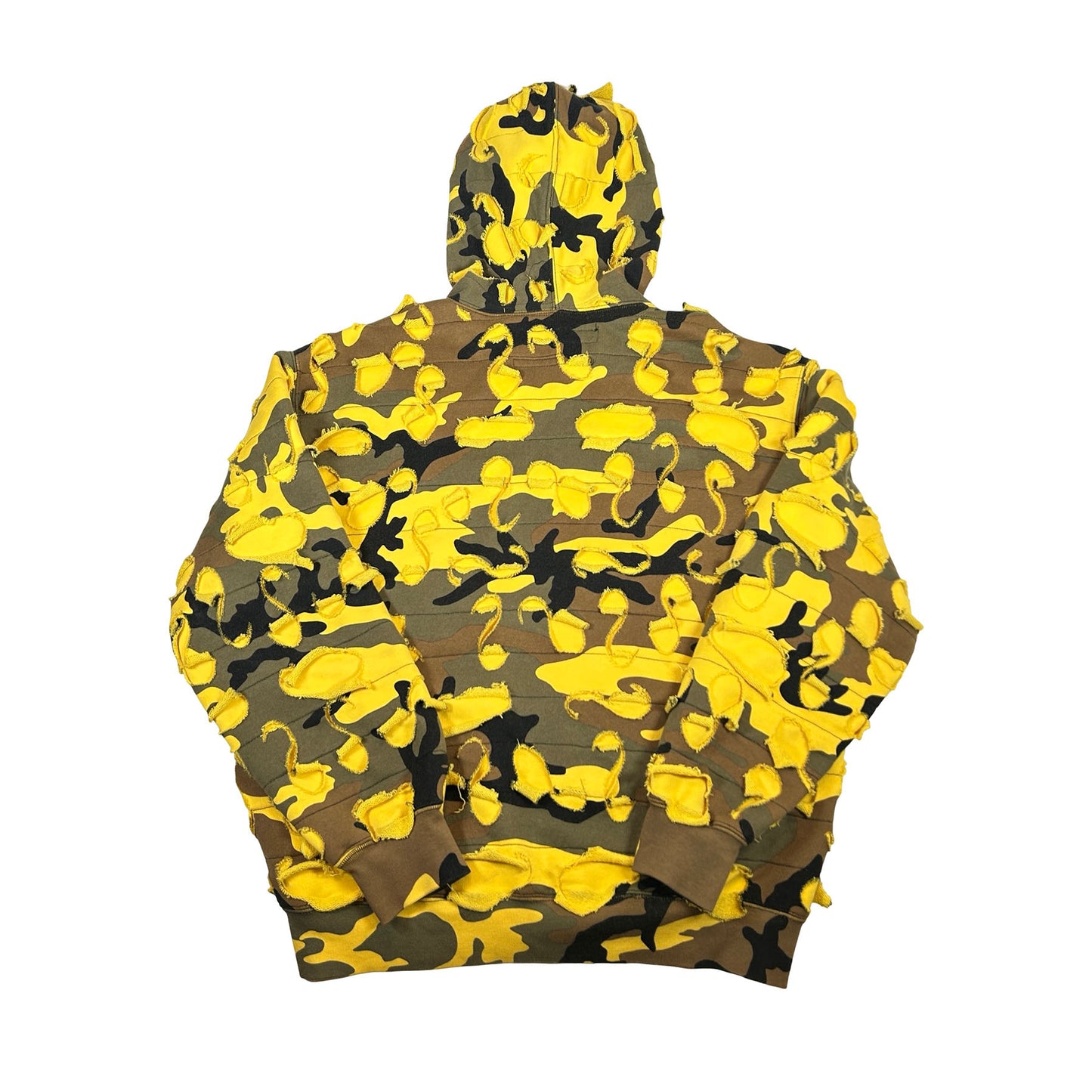 Supreme Griffin Zip Up Hooded Sweatshirt Yellow Camo [USED] - L (Used)