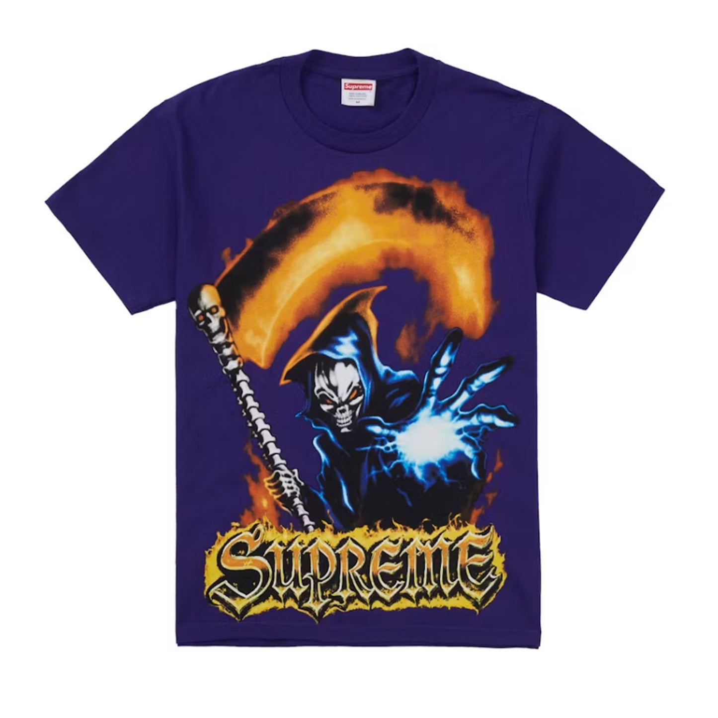 Supreme Grim Reaper Tee Purple