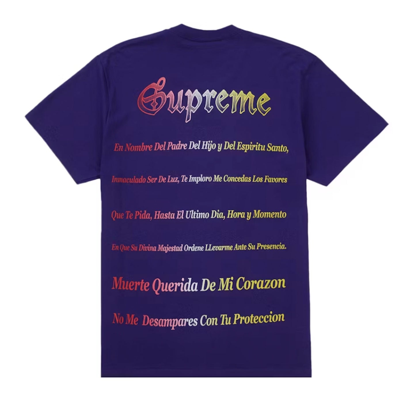 Supreme Grim Reaper Tee Purple
