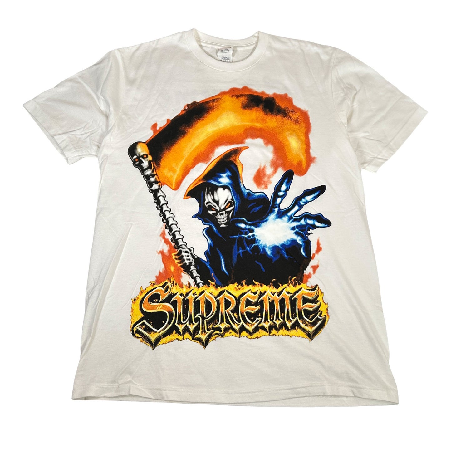 Supreme Grim Reaper Tee White [USED] - L (Used)
