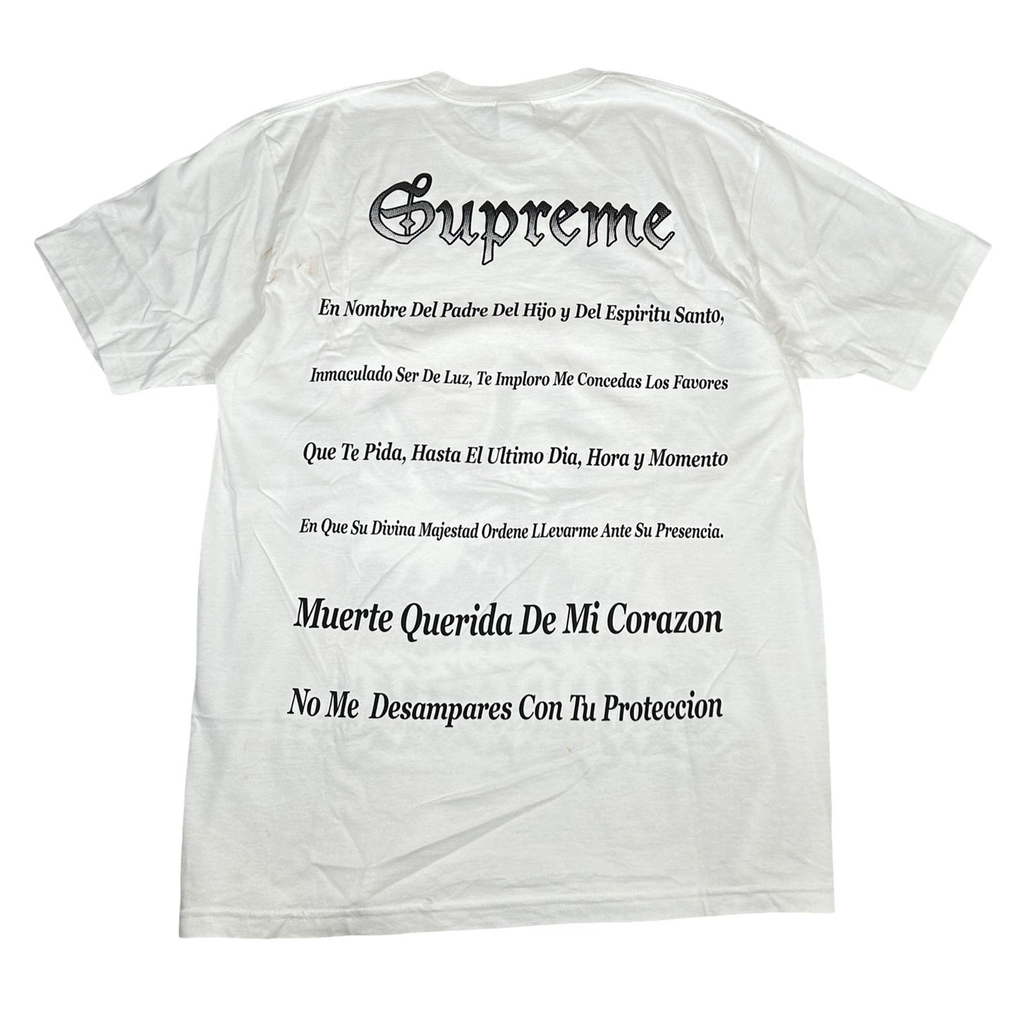 Supreme Grim Reaper Tee White [USED] - L (Used)
