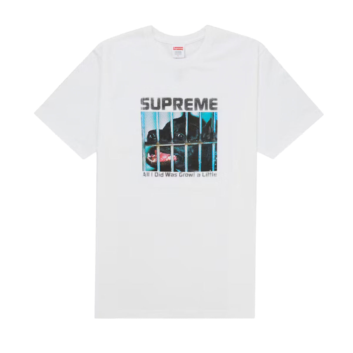 Supreme Growl Tee White