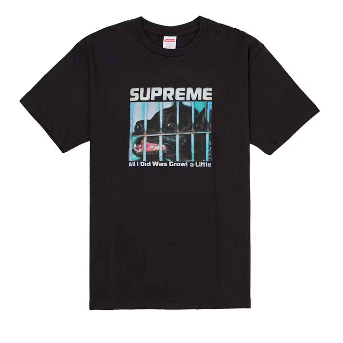Supreme Growl Tee Black