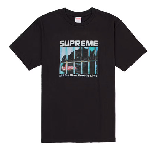 Supreme Growl Tee Black