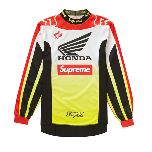 Supreme Honda Fox Racing Moto Jersey Top Red
