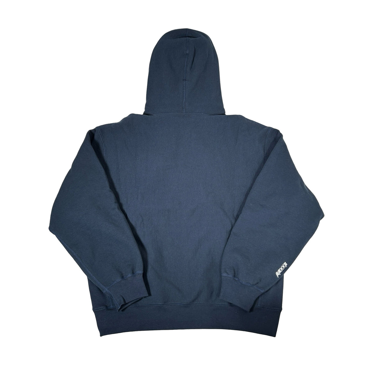 Supreme Box Logo Hooded Sweatshirt (FW25) Navy [USED] - M (Used)