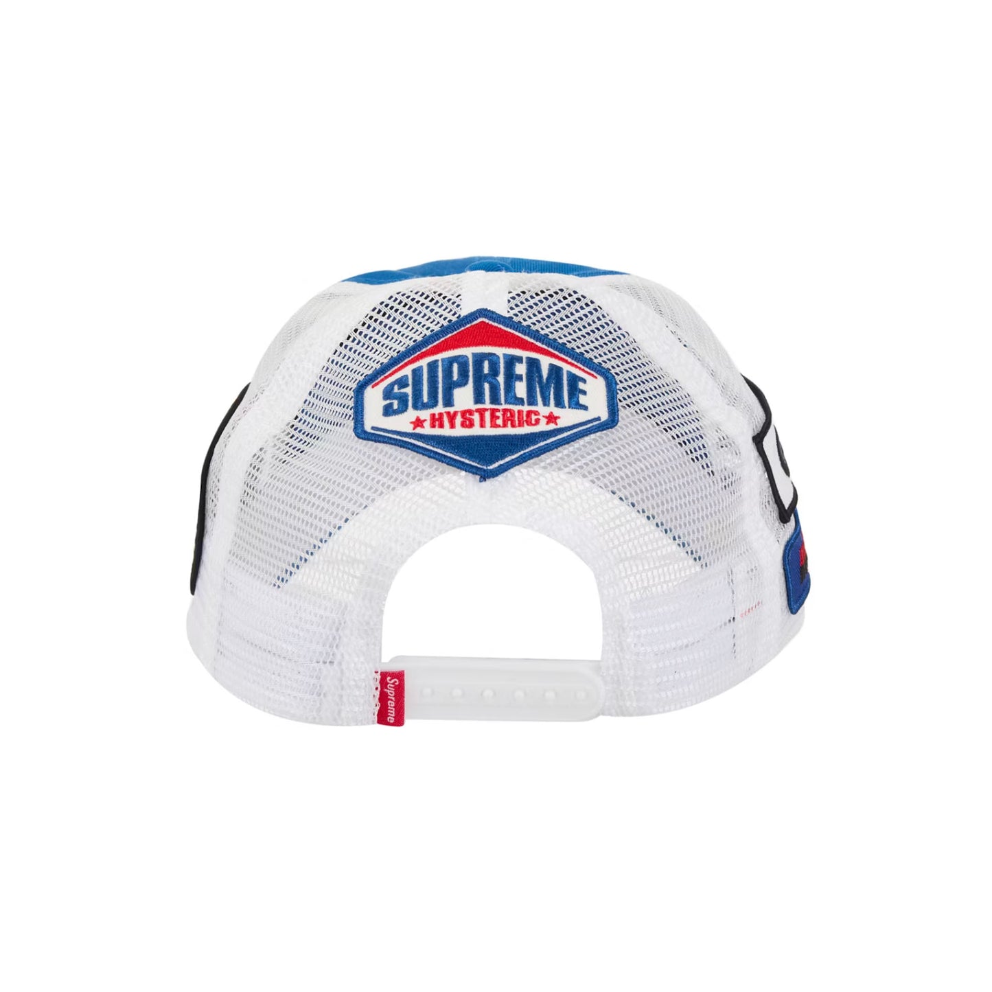 Supreme Hysteric Glamour Vanson Leather Mesh Back 6-Panel Blue