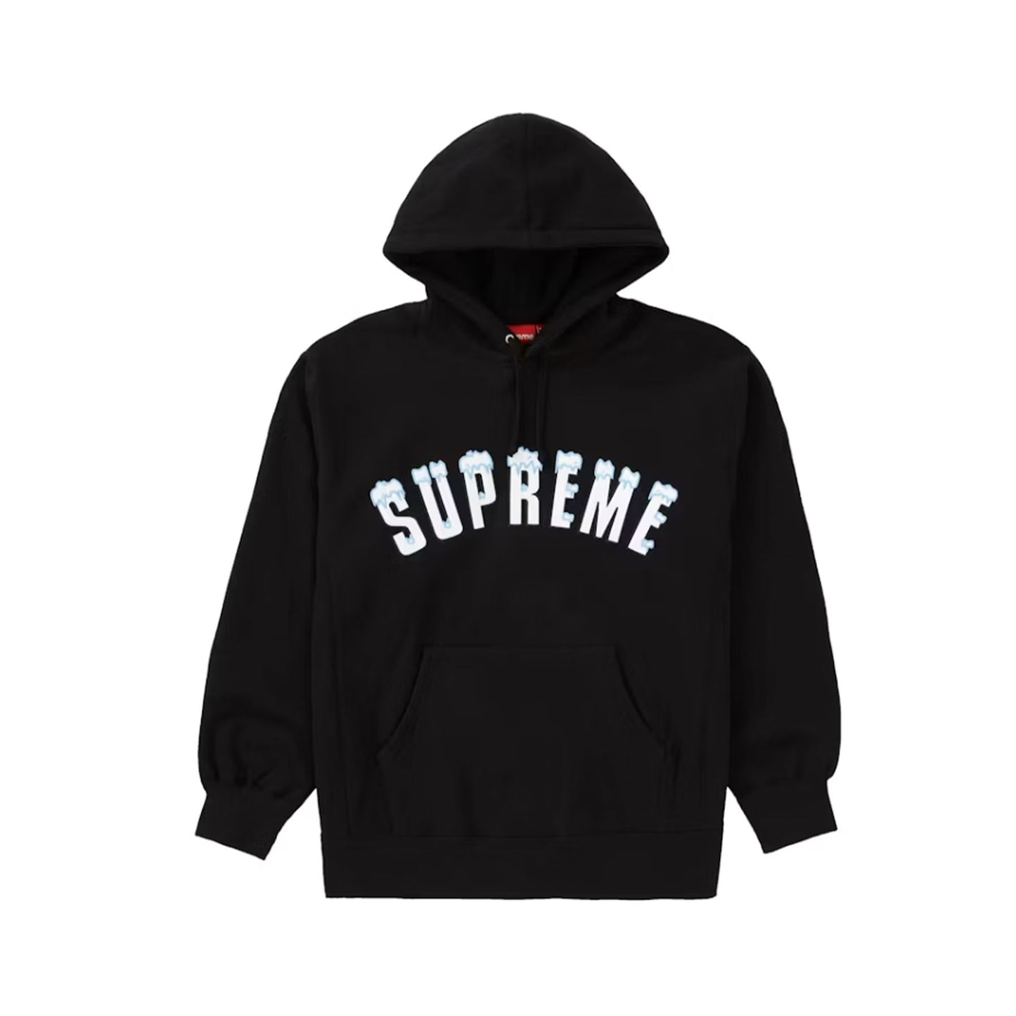Supreme Icy Arc Hooded Sweatshirt Black [USED] - M (Used)