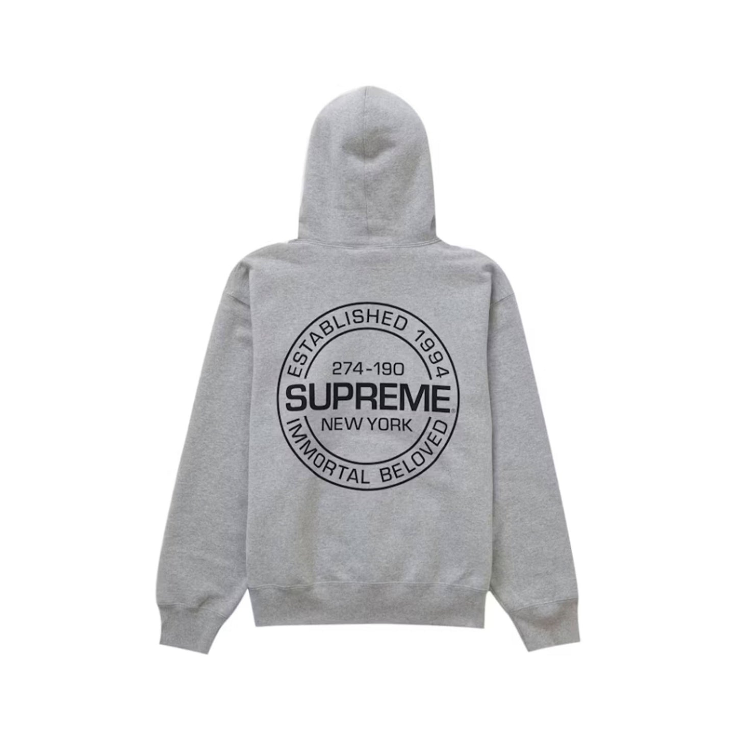 Supreme Immortal Hooded Sweatshirt Heather Grey [USED] - M (Used)