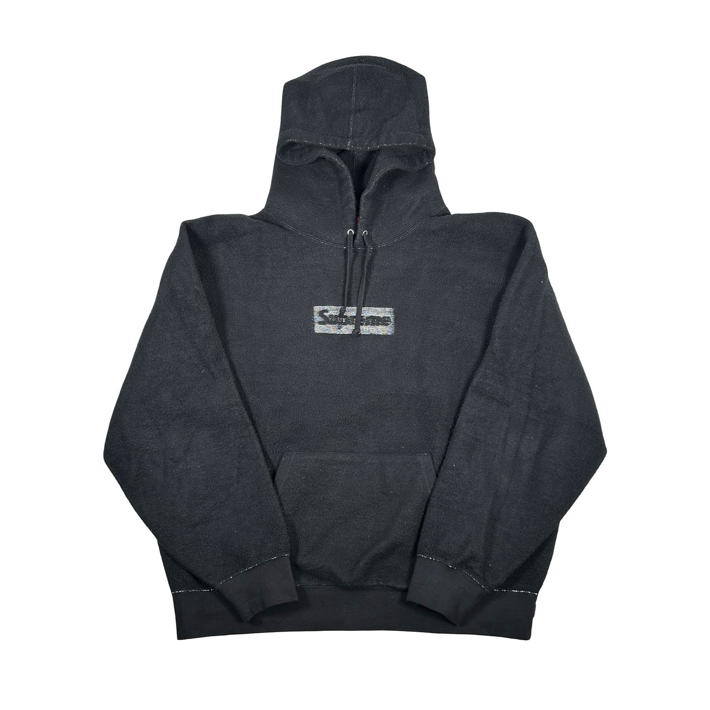 Supreme Inside Out Box Logo Hooded Sweatshirt Black [USED] - L (Used)