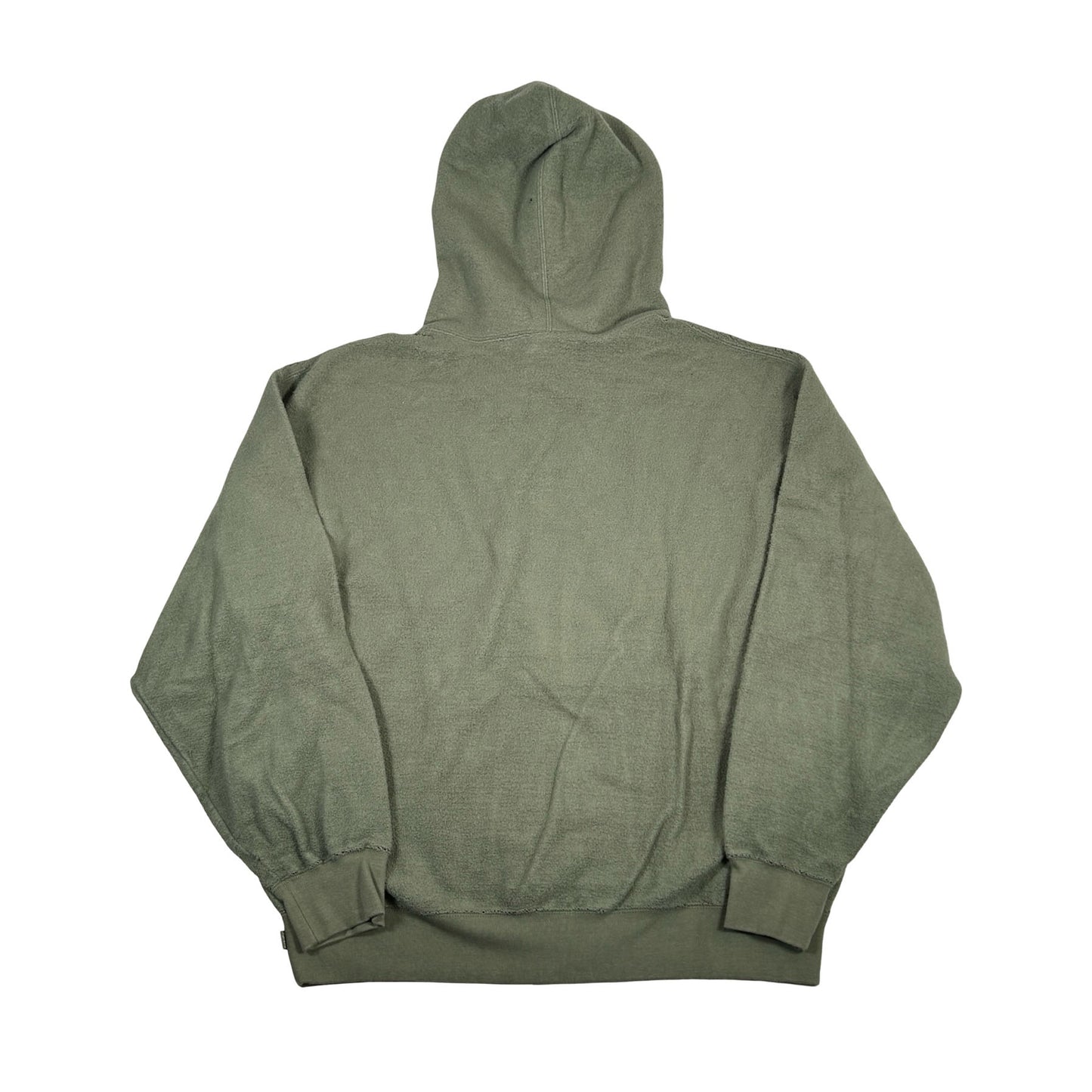 Supreme Inside Out Box Logo Hooded Sweatshirt Light Olive [USED] - M (Used3)