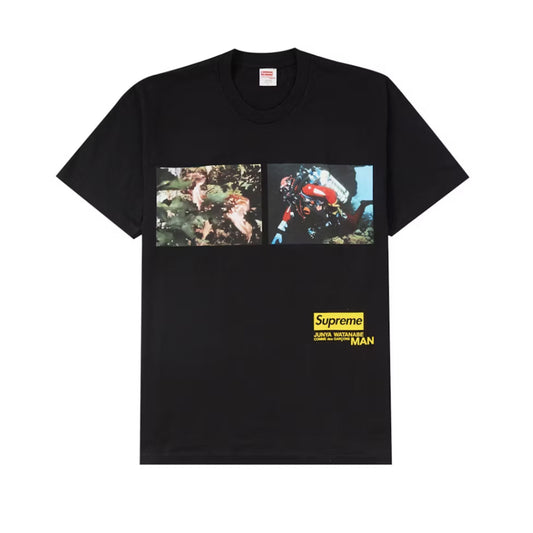 Supreme JUNYA WATANABE CDG MAN Nature Tee Black [USED] - L (Used)