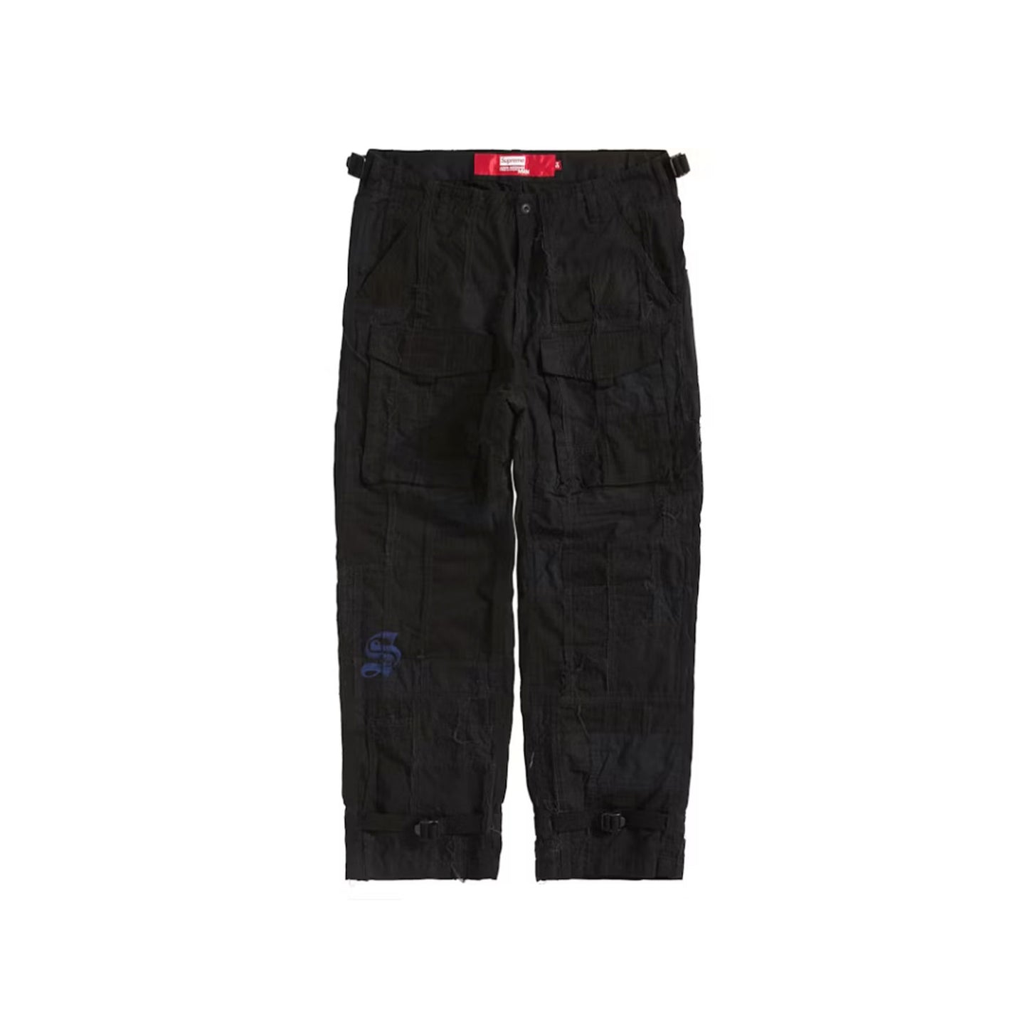 Supreme JUNYA WATANABE CDG MAN Patchwork Cargo Pant Black [USED] - 32 (Used)