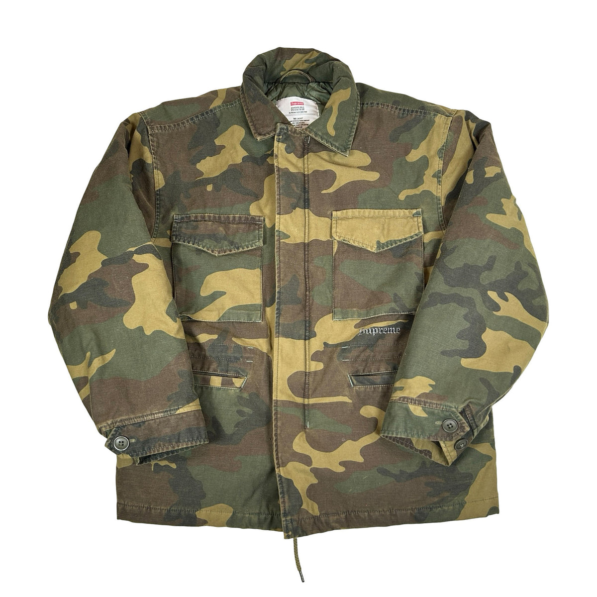 Supreme AOI Cross M52 Jacket Woodland Camo [USED] - S (Used)
