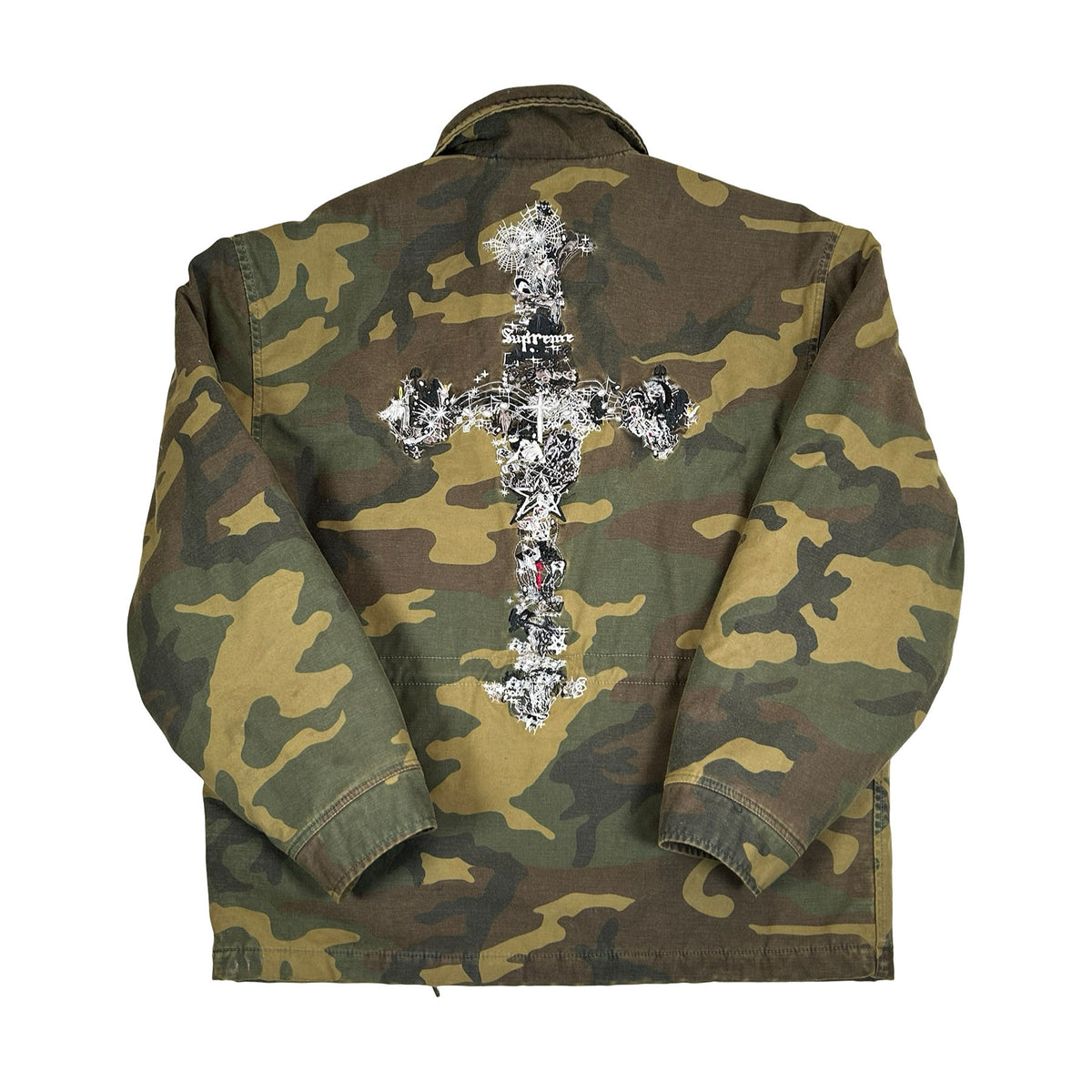Supreme AOI Cross M52 Jacket Woodland Camo [USED] - S (Used)