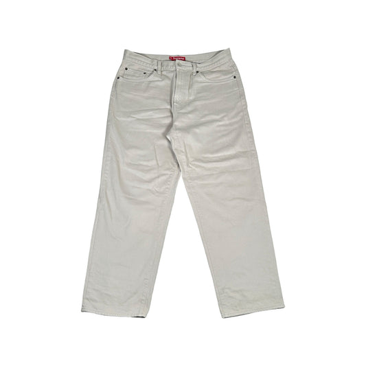 Supreme Baggy Selvedge Jean (FW25) Natural [USED] - 32 (Used)