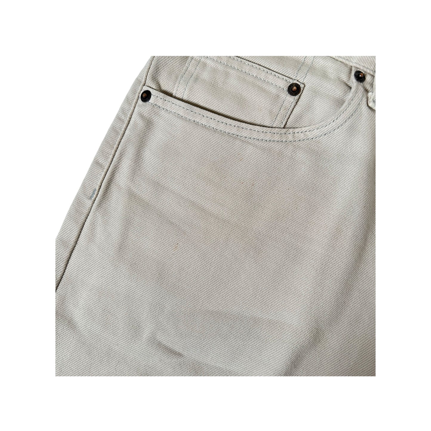 Supreme Baggy Selvedge Jean (FW25) Natural [USED] - 32 (Used)