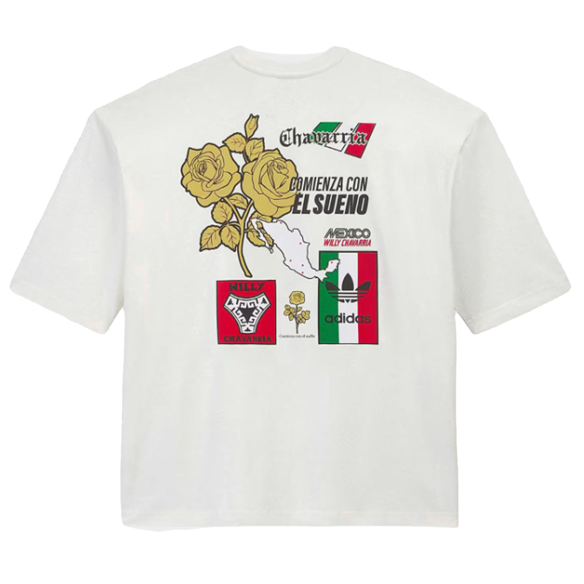 Chavarria Men's Mexico Graphic Crewneck T-Shirt