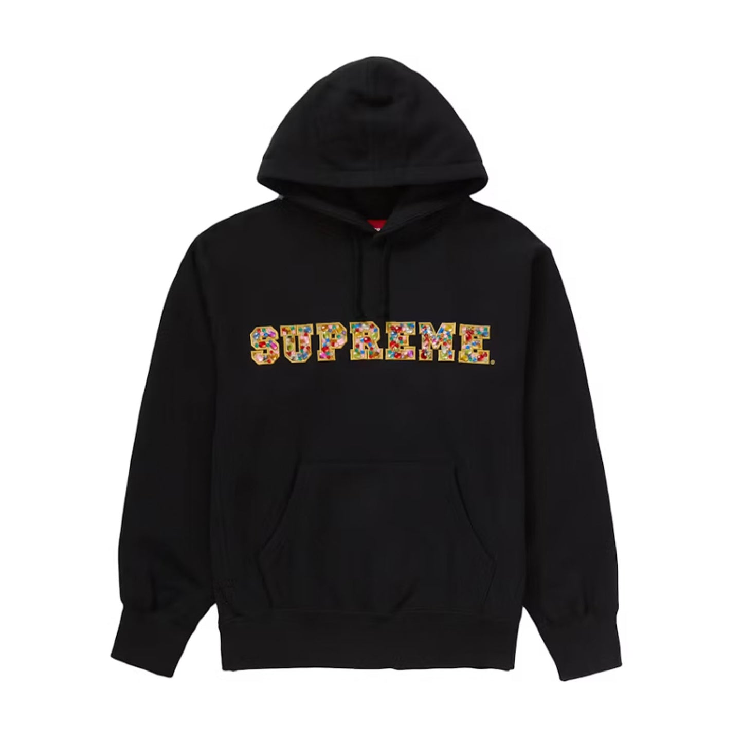 Supreme Jewels Hooded Sweatshirt (FW20) Black [USED] - S (Used)