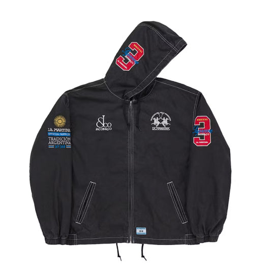 Supreme La Martina Lightweight Hooded Jacket Black