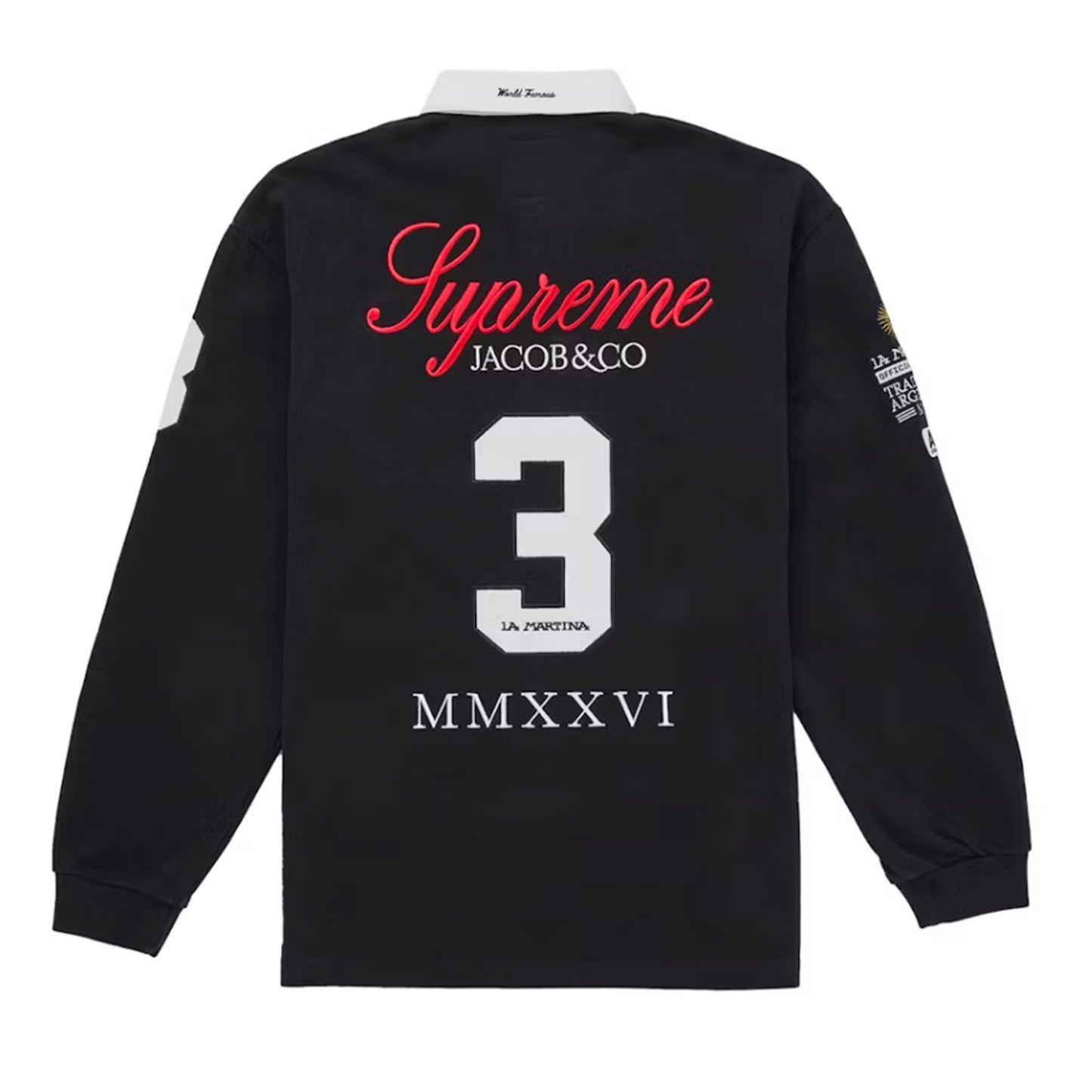 Supreme La Martina Rugby Black