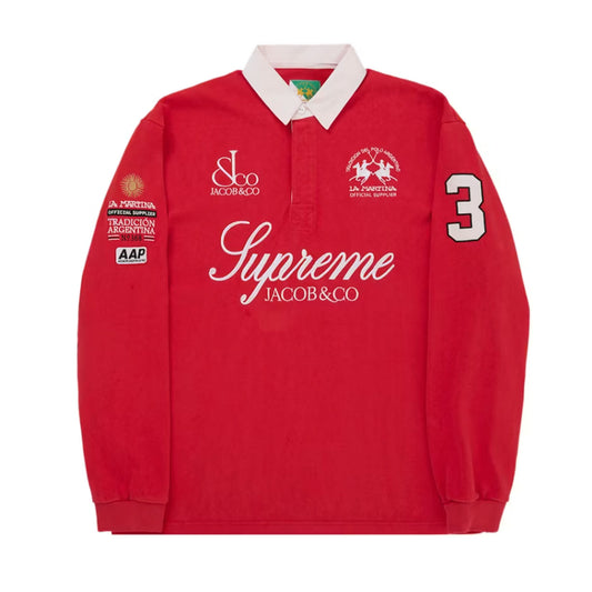 Supreme La Martina Rugby Red