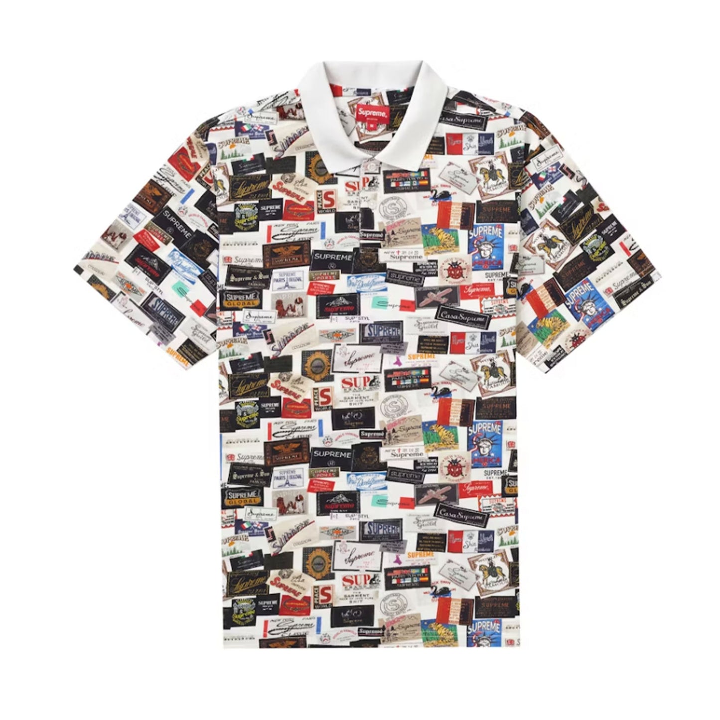 Supreme Labels Polo White